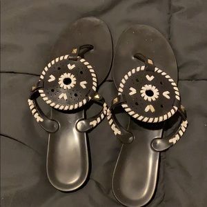 Jack Rodger jelly sandals